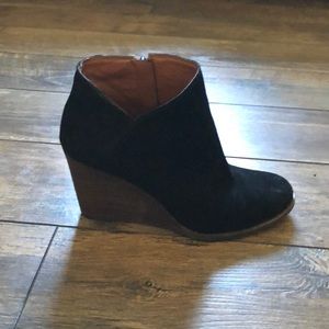 Lucky brand wedge bootie
